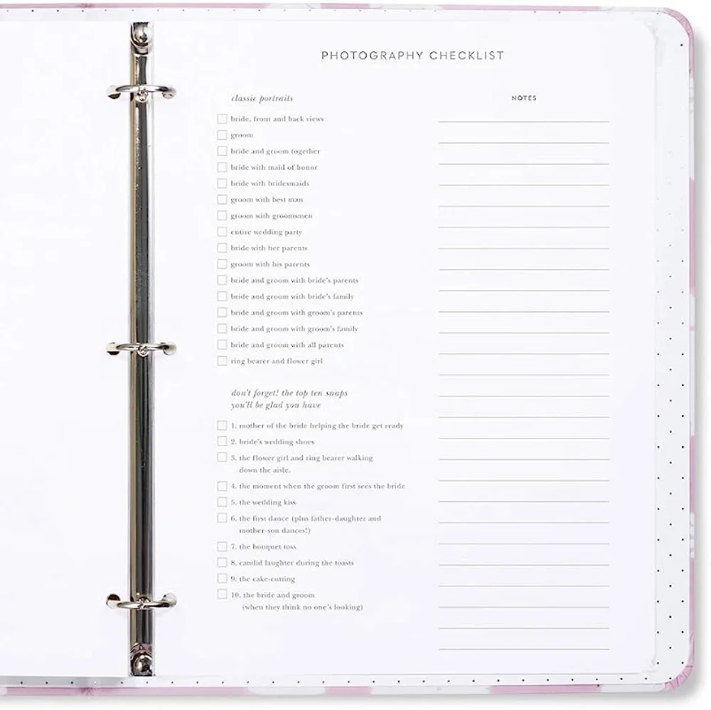 Kate Spade Bridal planner